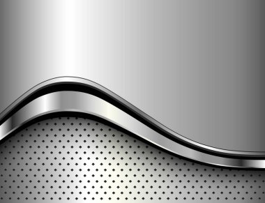 Metalik arka plan gümüş 