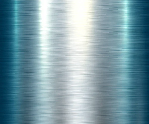 Gepolijst metallic textuur blauw — Stockvector