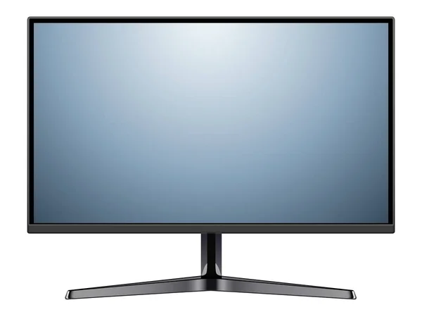 Telewizor monitor na białym tle — Wektor stockowy