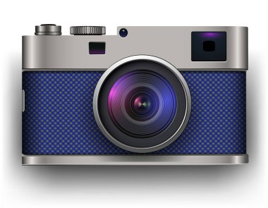 Retro fotoğraf kamera simgesi