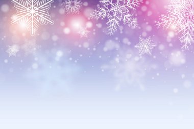 Kar taneli Noel arkaplanı