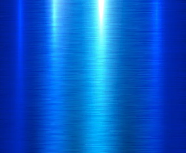 Metalen Blauwe Textuur Achtergrond Geborsteld Metalen Textuur Plaat — Stockvector
