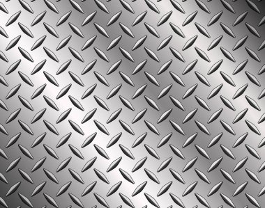 The diamond steel metal sheet texture background, vector illustration. clipart