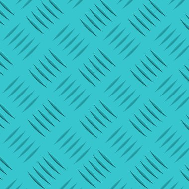 Yeşil elmas metal levha dokusu, vektör illüstrasyonu.