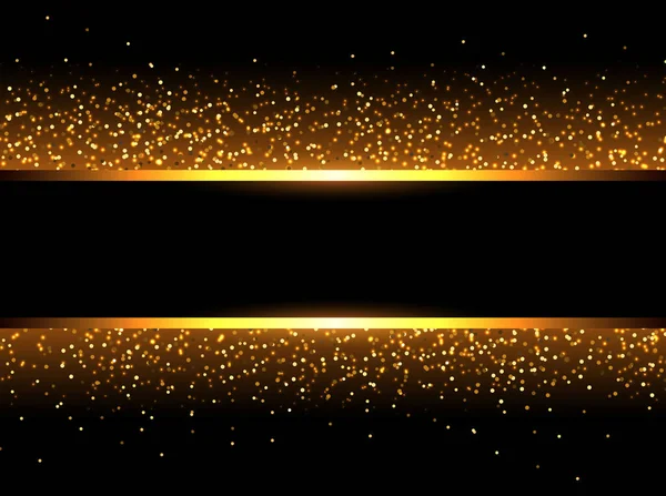Golden background with sparkling glitter and banner with copy space, gold luxury vector design. - Stock Image - Everypixel Golden background with sparkling glitter and banner with copy space, gold luxury vector design. - Stock Image - Everypixel