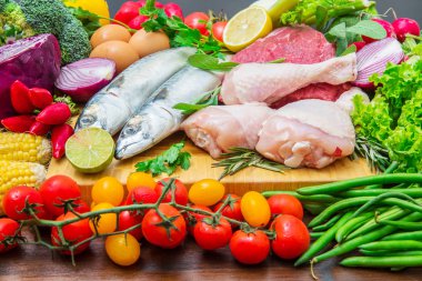 Mediterranena diyeti: balık, et ve malzemeler