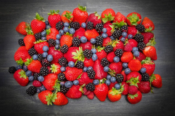 Group of fresh and colored berry — Stock Photo, Image