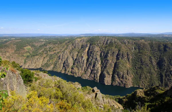 Sil canyon, ribeira sacra, ourense, galicien, spanien. — Stockfoto