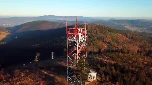 Torre em Ruprechticky spicak — Vídeo de Stock