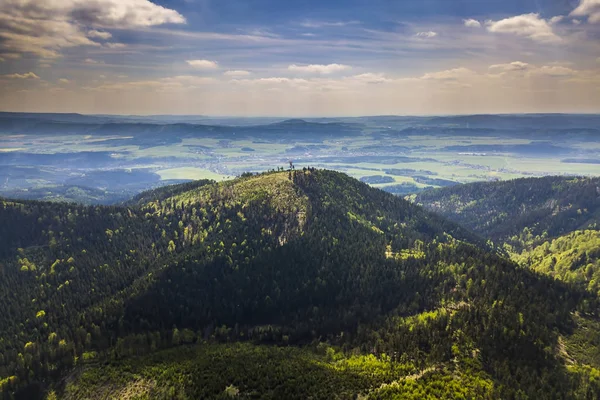 Ruprechticky Spicak Mountain in Sudetes — Stockfoto