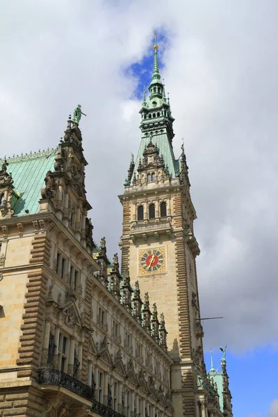 Rathaus, Hamburg, Deutschland — Stockfoto