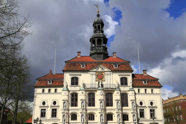 Het historische stadhuis van Lueneburg — Stockfoto