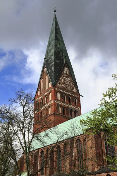 Lueneburg, Almanya 'daki St. Johannis Kilisesi — Stok fotoğraf