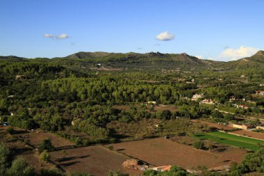 Alan, Mallorca havadan görünümü