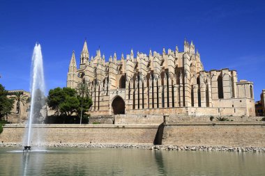 Katedral Palma Mallorca veya La Seu Mallorca, Balear Adaları