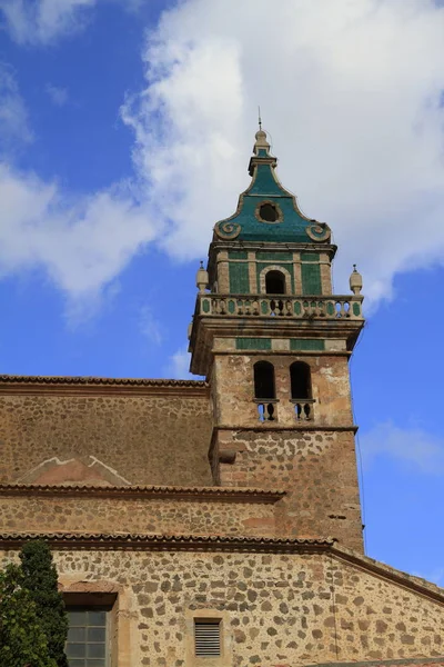 O Mosteiro Real de Valldemossa, Maiorca, Espanha — Fotografia de Stock