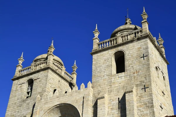 La Catedral de Oporto (Catedral de la Asunción de Nuestra Señora) o — Foto de Stock