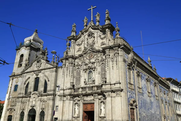 Kyrkan Ordem Terceira de Nossa Senhora do Carmo i Porto — Stockfoto