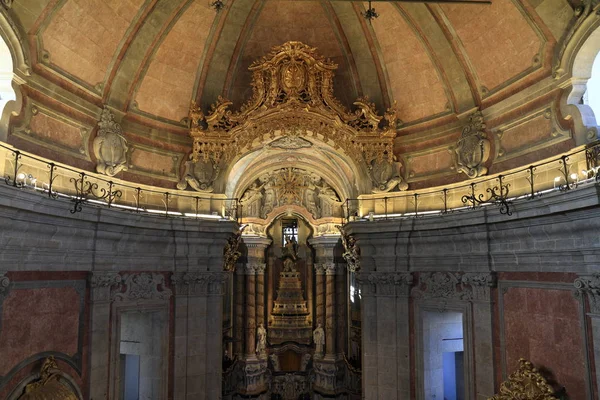 Interior da Igreja Torre de Clerigos, Porto — Fotografia de Stock