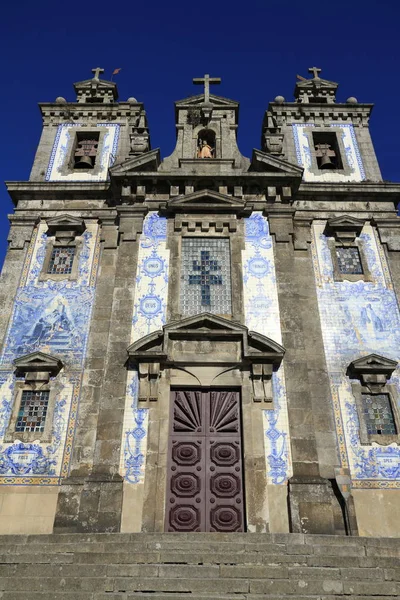 Templom Szent Ildefonso, Porto, Portugália — Stock Fotó