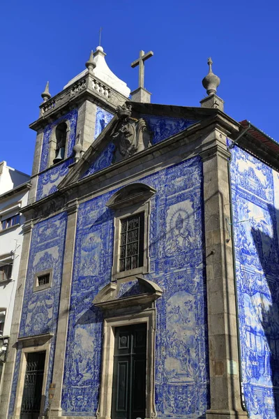 Kaplica dusz, Porto, Portugalia — Zdjęcie stockowe