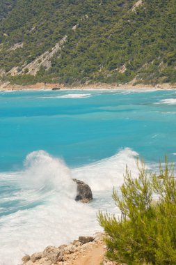 İyon Denizi, Agios Ioannis, Lefkada yakınındaki mavi sularına
