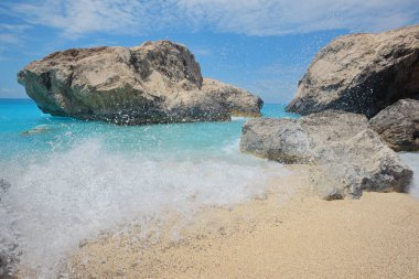 Agios Ioannis, Lefkada yakınındaki İyon Denizi sularının