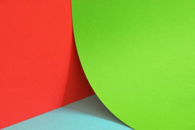 Kağıt renkli geometrik arka plan görünümünü kapat