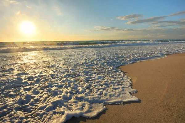 Blå Vattnet Joniska Havet Nära Agios Nikitas Lefkas — Stockfoto