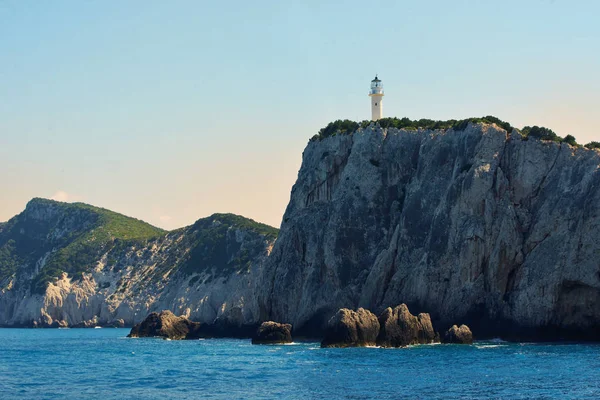 Cape Doukato Lefkada Island Greece — Stock Photo, Image