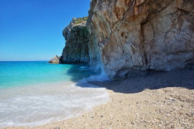 İyon Denizi, Agios Ioannis, Lefkada yakınındaki mavi sularına