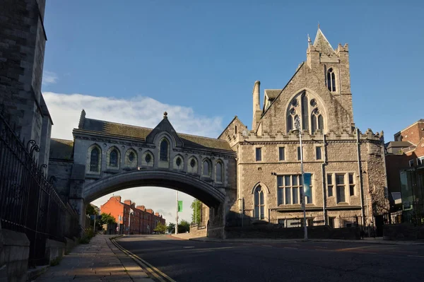 Catedral Santíssima Trindade Dublin Verão — Fotografia de Stock