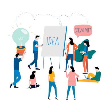 Profesyonel eğitim, eğitim, online eğitim, online iş kursları, iş sunu düz vektör çizim. Uzmanlık, beceri geliştirme tasarım için mobil ve web grafikleri