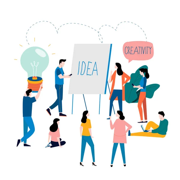 Profesyonel eğitim, eğitim, online eğitim, online iş kursları, iş sunu düz vektör çizim. Uzmanlık, beceri geliştirme tasarım için mobil ve web grafikleri