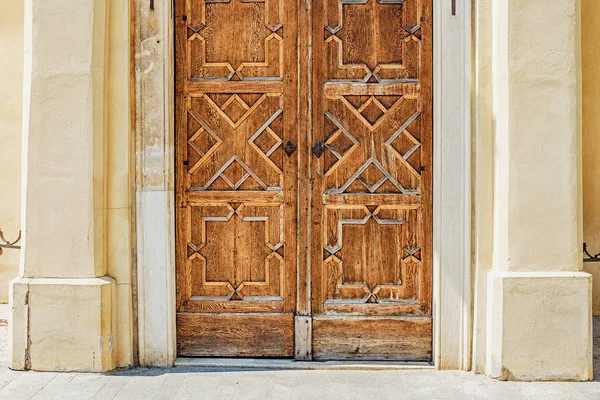 Starý Starožitný Klášter Nebo Dveře Kostela — Stock fotografie