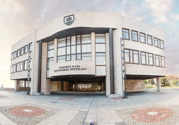 May 2018 Slovakia Bratislava Slovakian Parliament Narodna Rada Building Bratislava — Stock Photo, Image