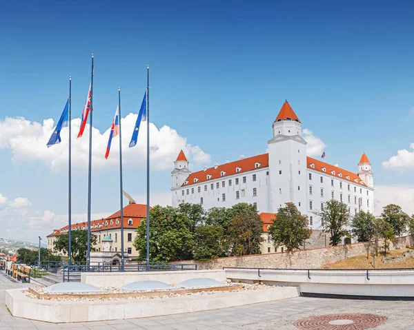 Castle Hrad One Main Attractions Slovak Capital Bratislava — Stock Photo, Image