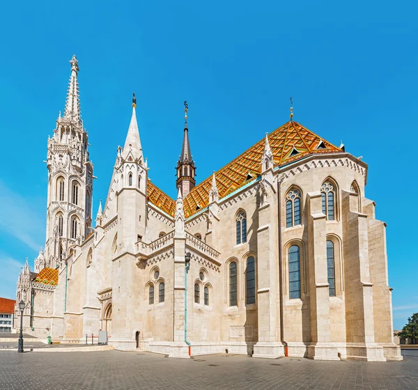 Atracción Principal Turística Punto Referencia Budapest Arquitectura Asombrosa Catedral San — Foto de Stock
