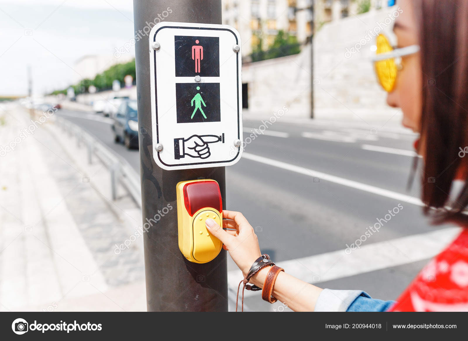 Pressing That Pedestrian Button