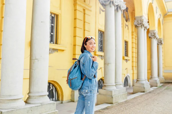 Arquitetura Palácio Szechenyi Banho Térmico Budapeste Principal Destino Turístico — Fotografia de Stock