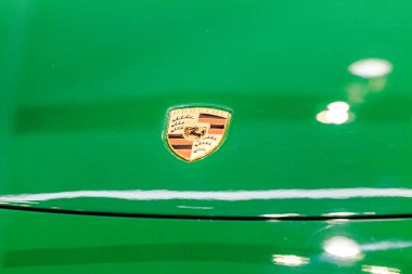 17 Mayıs 2018, Berlin, Almanya: Porsche spor araba Volkswagen grubu forum sürücü sergi Müzesi'nde