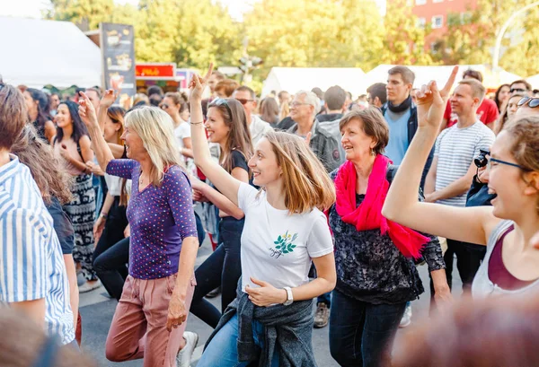 Βερολίνο Γερμανία Μαΐου 2018 Χορό Όχλος Φλας Κατά Την Γιορτή — Φωτογραφία Αρχείου