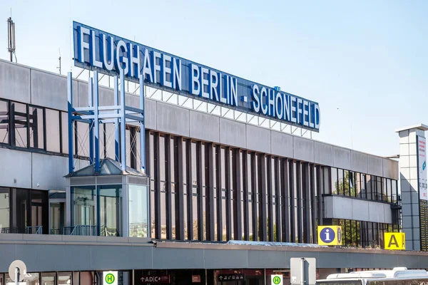 Berlin Tyskland Maj 2018 Schoenefeld Flygplats — Stockfoto