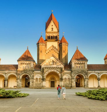 Mimari ünlü Şapel ve oranın karmaşık Güney mezarlığı Leipzig, Almanya