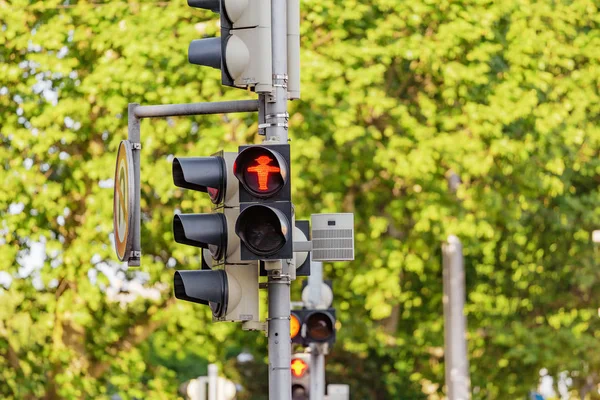 Közlekedési Lámpa Németország — Stock Fotó