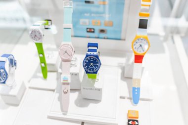 22 Mayıs 2018, Leipzig, Almanya: renk örneği renkli canlı şu andaki dükkanında kasaya