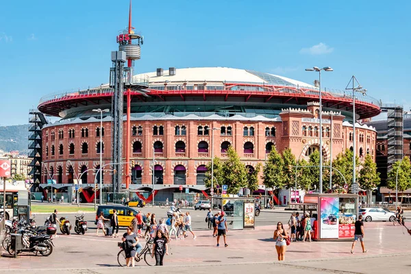 Juli 2018 Barcelona Spanje Arenas Barcelona Torero Arena Het Een — Stockfoto