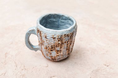 kil çömlek el yapımı seramik kupa