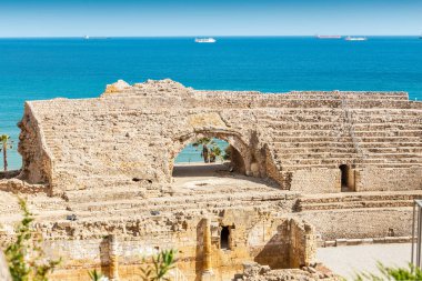 Roma amfi tiyatro Coliseum Tarragona, İspanya