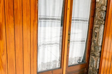 Rustik tarzı dekorasyon perdeler